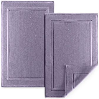 Soft & Absorbent Luxury Cotton Bath Mat (2 pc Pack)