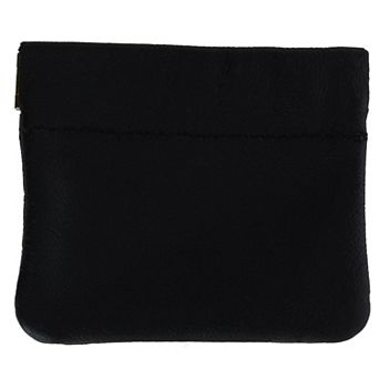 CTM Leather Squeeze Coin Change Pouch