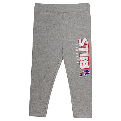 Toddler Buffalo Bills Club House Long Sleeve Hoodie Top and Leggings Two-Piece Set