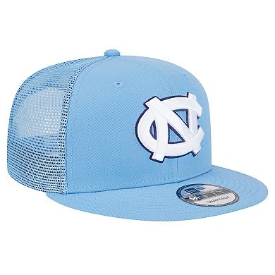 Men's New Era Carolina Blue North Carolina Tar Heels Trucker 9FIFTY Snapback Hat