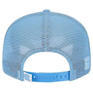 Men's New Era Carolina Blue North Carolina Tar Heels Trucker 9FIFTY Snapback Hat