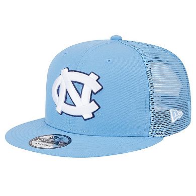 Men's New Era Carolina Blue North Carolina Tar Heels Trucker 9FIFTY Snapback Hat