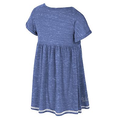 Girls Toddler Colosseum Royal Kentucky Wildcats Fleet Dress