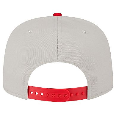 Men's New Era Cream St. Louis Cardinals Iron Golfer Snapback Hat