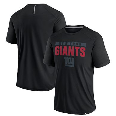 Men's Fanatics Black New York Giants Defender Blackout T-Shirt