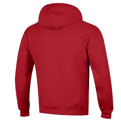Men's Champion Crimson Oklahoma Sooners Arch Pill Pullover Hoodie
