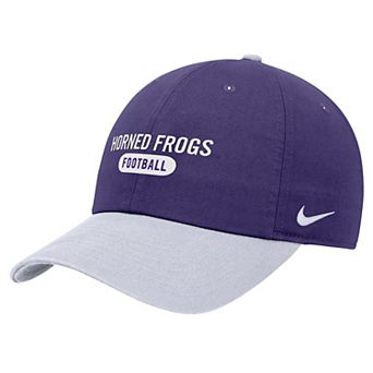 Men's Nike Purple TCU Horned Frogs Colorblock Club Adjustable Hat