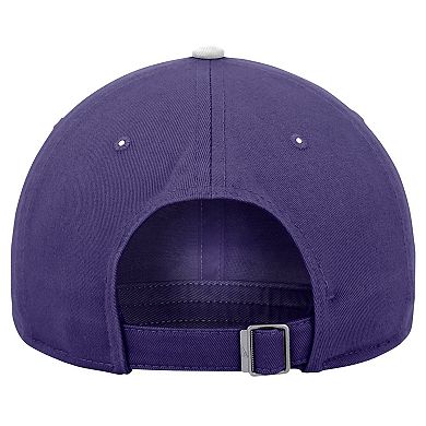 Men's Nike Purple TCU Horned Frogs Colorblock Club Adjustable Hat