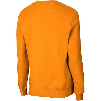 Women's Colosseum Tennessee Orange Tennessee Volunteers Campanile Pullover Sweatshirt