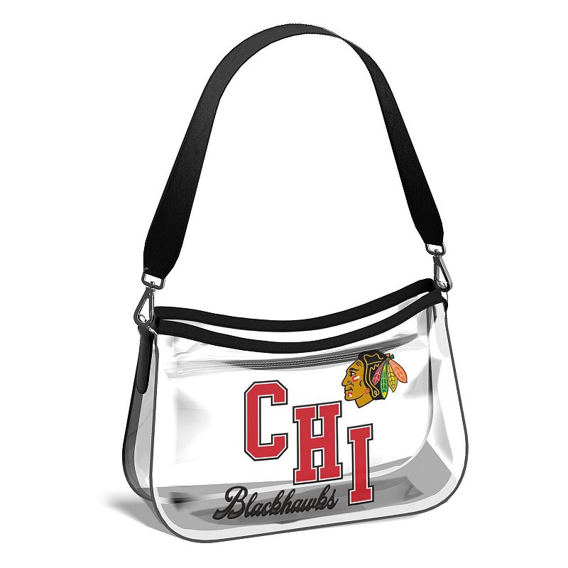 WEAR by Erin Andrews Chicago Blackhawks Clear Stadium Mini Purse, Team