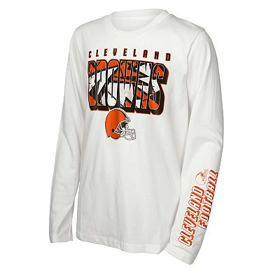 Youth Cleveland Browns In the Mix T-Shirt Combo Set