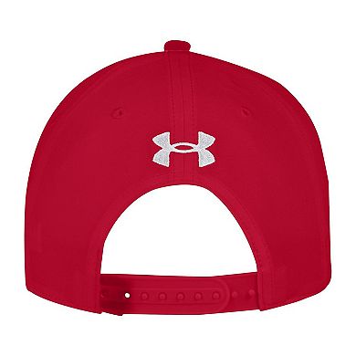 Men's Under Armour Red Maryland Terrapins Driver Rope Adjustable Hat