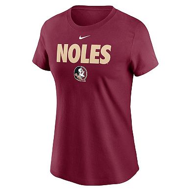 Women's Nike Garnet Florida State Seminoles Local Ultimate Chant T-Shirt