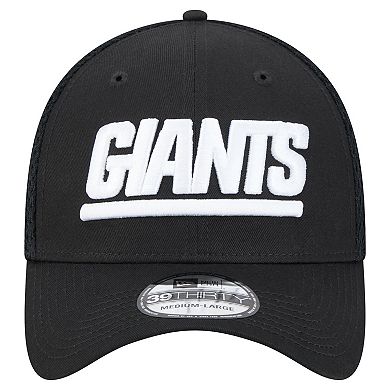 Men's New Era Black New York Giants Main Neo 39THIRTY Flex Hat
