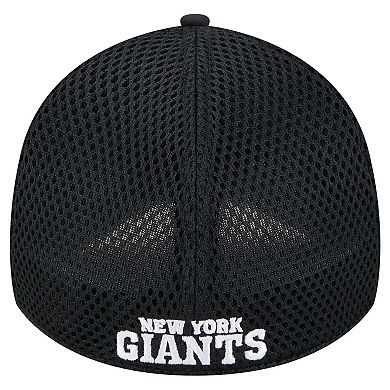 Men's New Era Black New York Giants Main Neo 39THIRTY Flex Hat