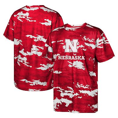 Youth Scarlet Nebraska Huskers Scrimmage T-Shirt