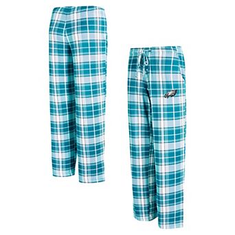 Women's Concepts Sport Midnight Green Philadelphia Eagles Ashford Plaid Knit Pants