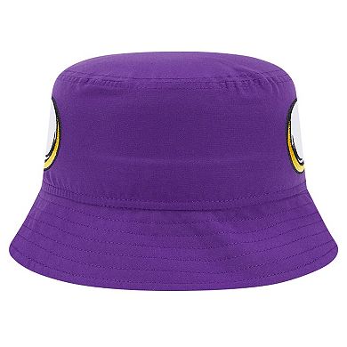 Men's New Era Purple Minnesota Vikings Helmet Bucket Hat