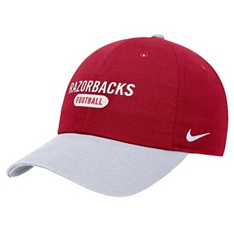 Men's Nike Cardinal Arkansas Razorbacks Colorblock Club Adjustable Hat