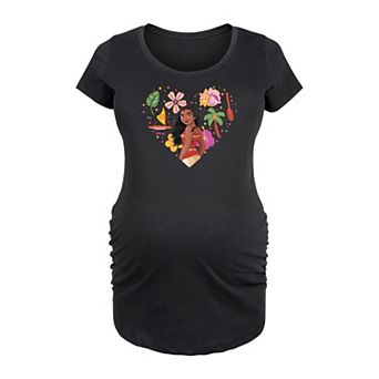 Disney's Moana Maternity Heart Graphic Tee