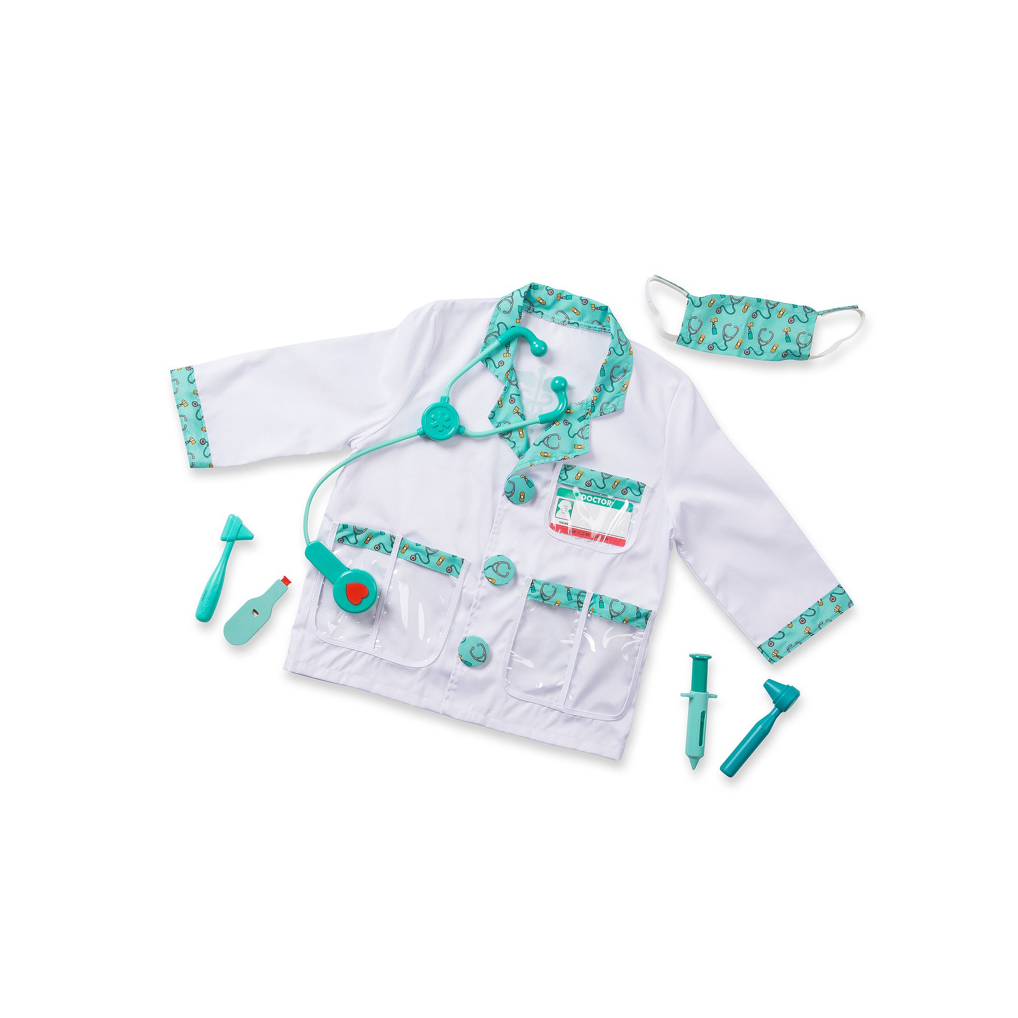 Melissa & Doug Doctor Costume - Kids, Multicolor