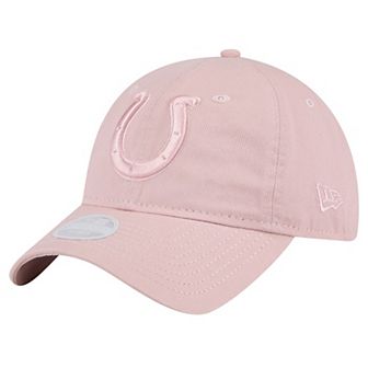Women's New Era Light Pink Indianapolis Colts Main 9TWENTY Adjustable Hat