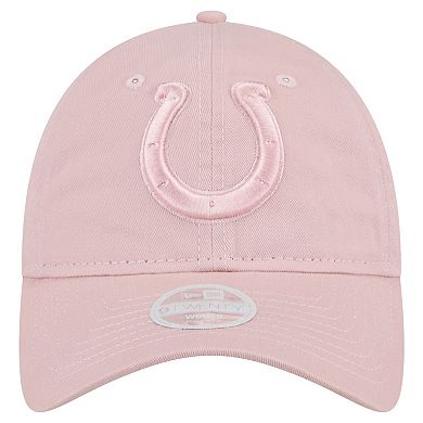 Women's New Era Light Pink Indianapolis Colts Main 9TWENTY Adjustable Hat