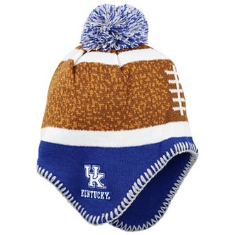 Toddler Fanatics  Brown Kentucky Wildcats Football Head Knit Hat with Pom