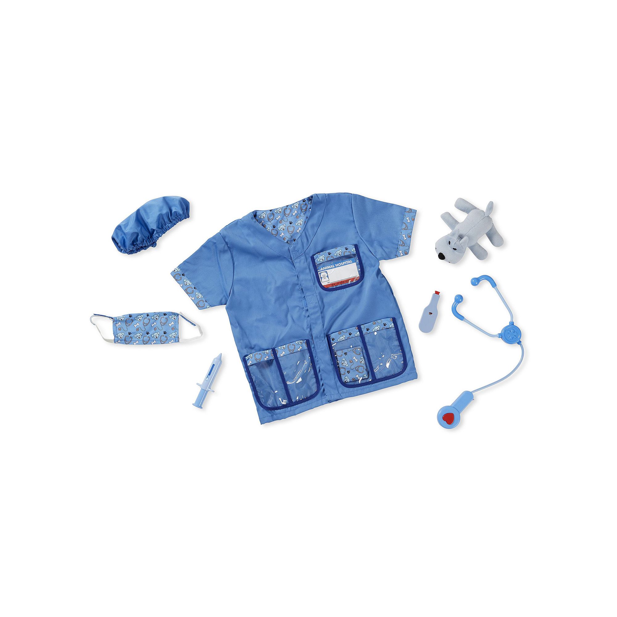 Melissa & Doug Veterinarian Costume - Kids, Multicolor