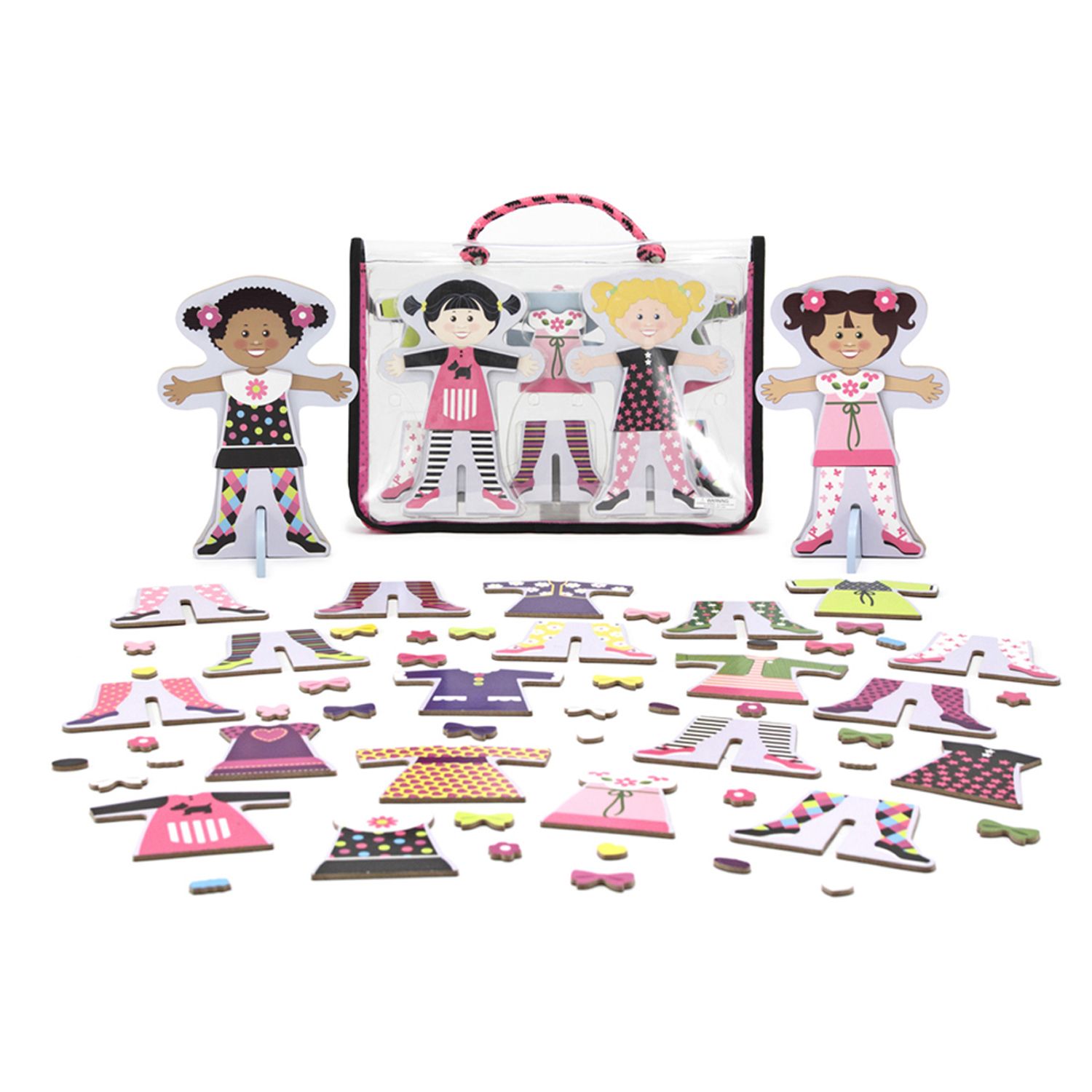 melissa & doug magnetic dress up dolls