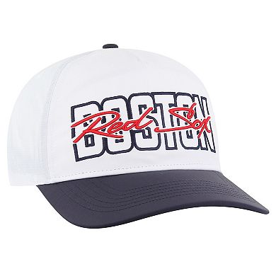 Men's '47 White Boston Red Sox Lineman Hitch Adjustable Hat