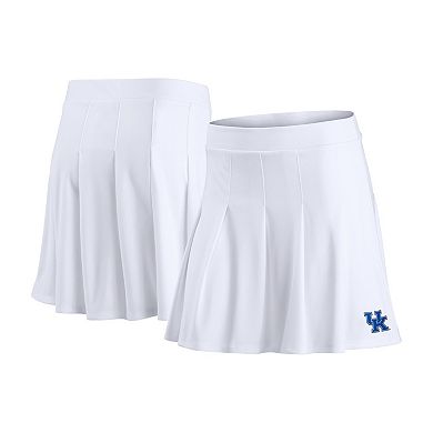 Women's Fanatics White Kentucky Wildcats Heritage Primary Skirt