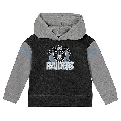 Toddler Las Vegas Raiders Club House Long Sleeve Hoodie Top and Leggings Two-Piece Set