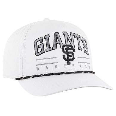 Men's '47 White San Francisco Giants Roscoe Speckle Hitch Adjustable Hat