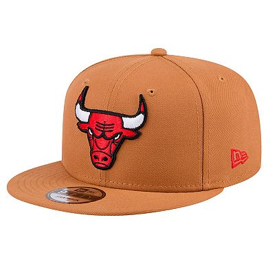 Men's New Era Tan Chicago Bulls Color Pack 9FIFTY Snapback Hat