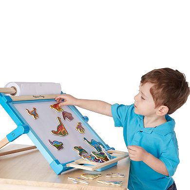 Melissa and Doug Magnetic Wooden Dinosaur Set