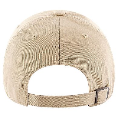 Men's '47 Khaki Florida State Seminoles Vault Clean Up Adjustable Hat