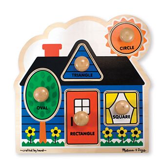 Melissa & Doug First Shapes Jumbo Knob Puzzle