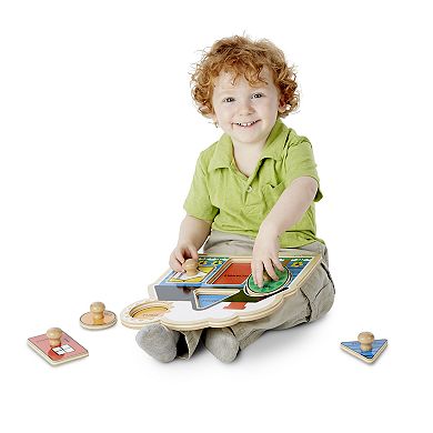 Melissa and Doug First Shapes Jumbo Knob Puzzle