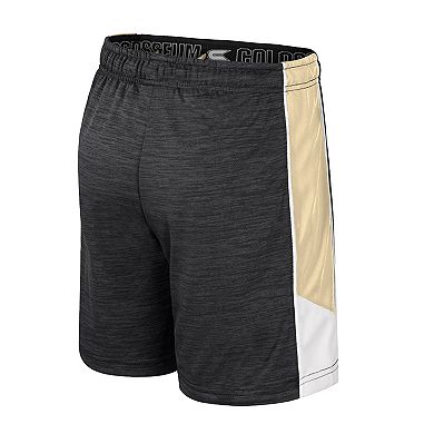 Youth Colosseum Black Purdue Boilermakers Athletic Shorts