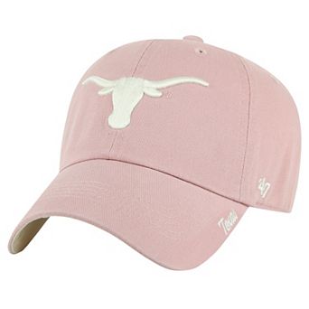 Women's '47 Light Pink Texas Longhorns Dusty Miata Clean Up Adjustable Hat