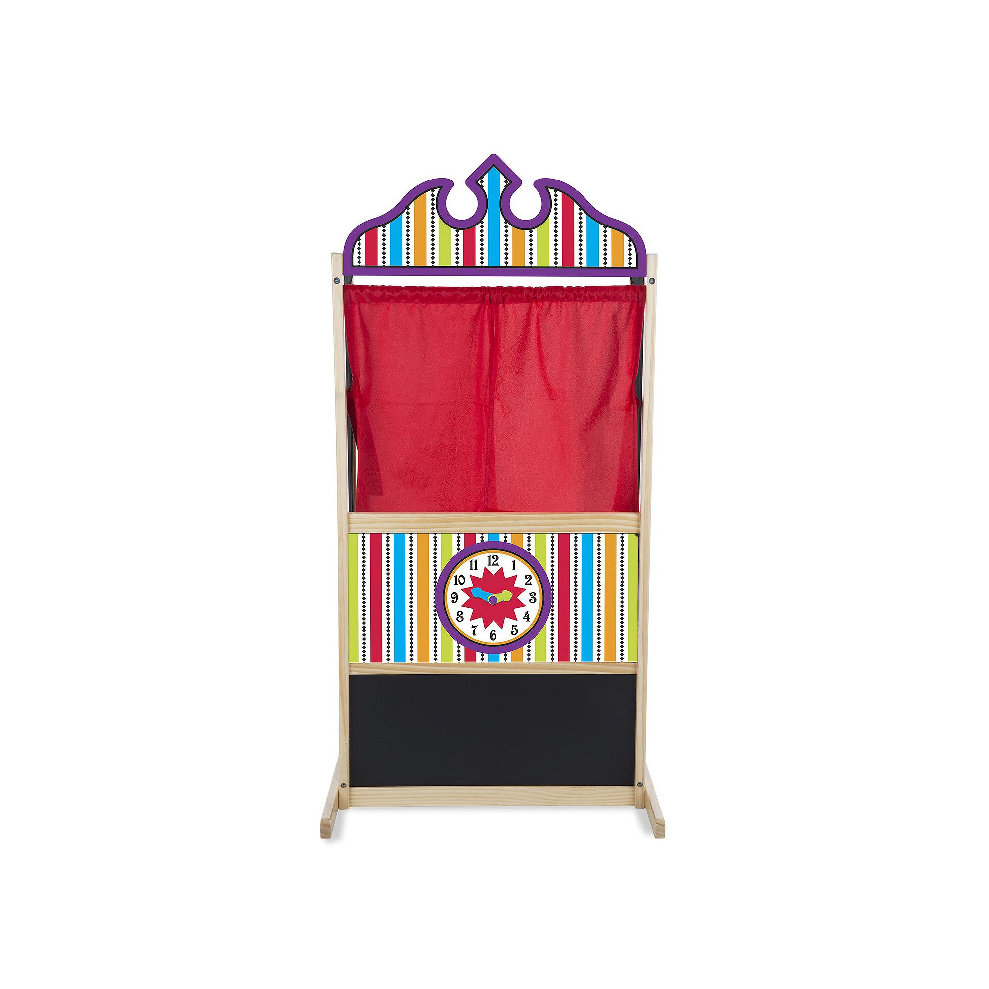 Melissa & Doug Deluxe Puppet Theater, Multicolor