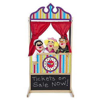 Melissa & Doug Deluxe Puppet Theater