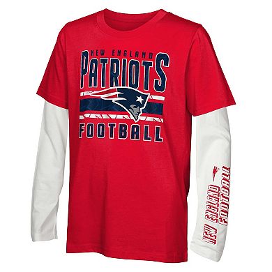Youth New England Patriots In the Mix T-Shirt Combo Set
