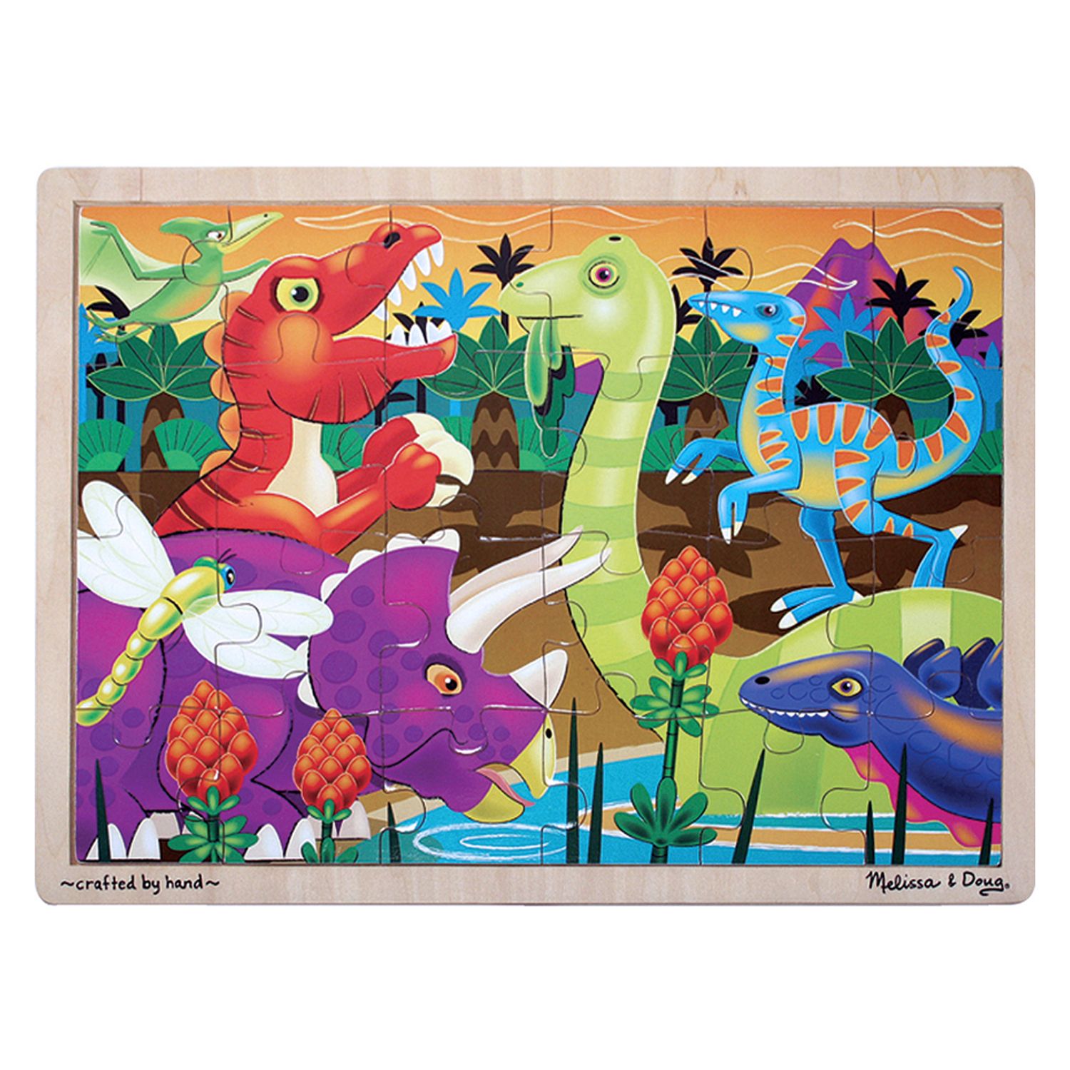 melissa and doug dinosaur puzzles