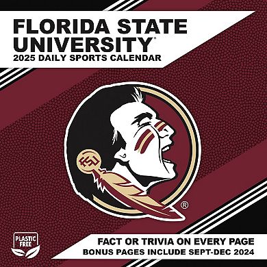 Florida State Seminoles 2025 Boxed Desk Calendar