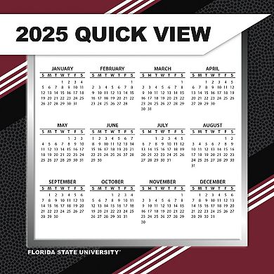 Florida State Seminoles 2025 Boxed Desk Calendar