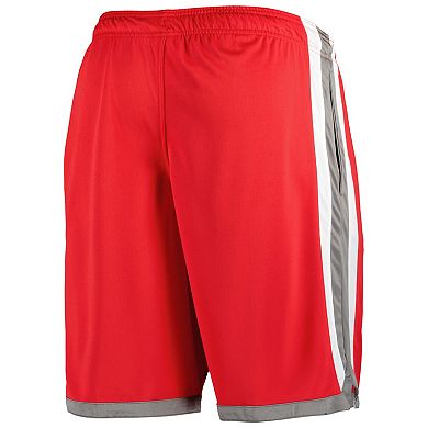 Men's Champion Red Wisconsin Badgers Basketball Shorts
