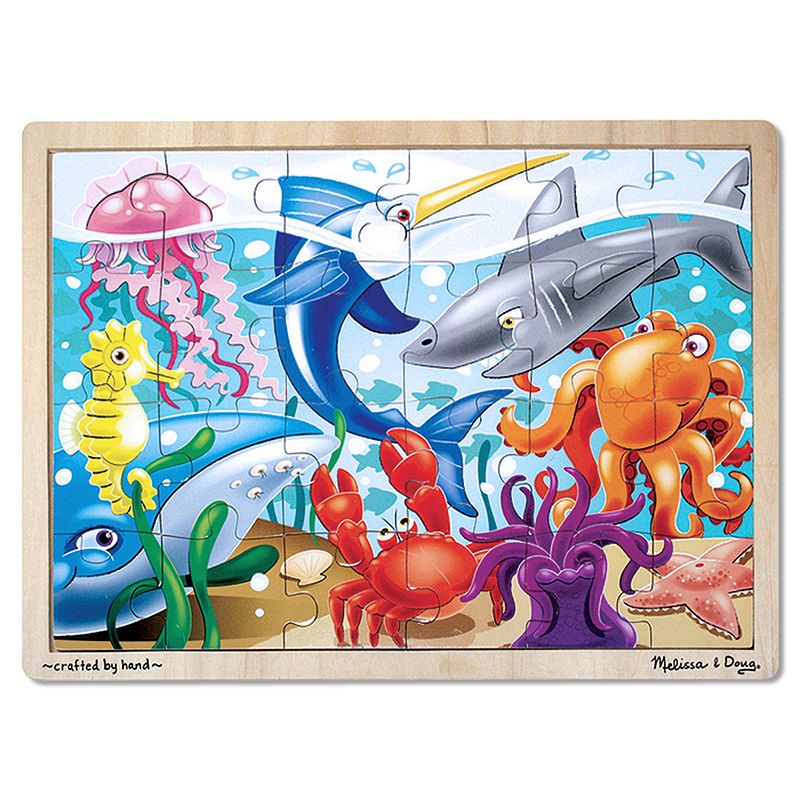 Melissa & Doug 24-pc. Under the Sea Jigsaw Puzzle, Multicolor