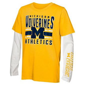 Preschool Michigan Wolverines In the Mix T-Shirt Combo Set